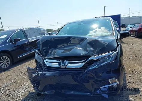 2020 Honda Odyssey Ex-L/Ex-L W/Navi Res from USA, damaged, VIN 5FNRL6H71LB073564